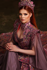 DİK OMUZ HAKİM YAKA YÖRESEL KAFTAN