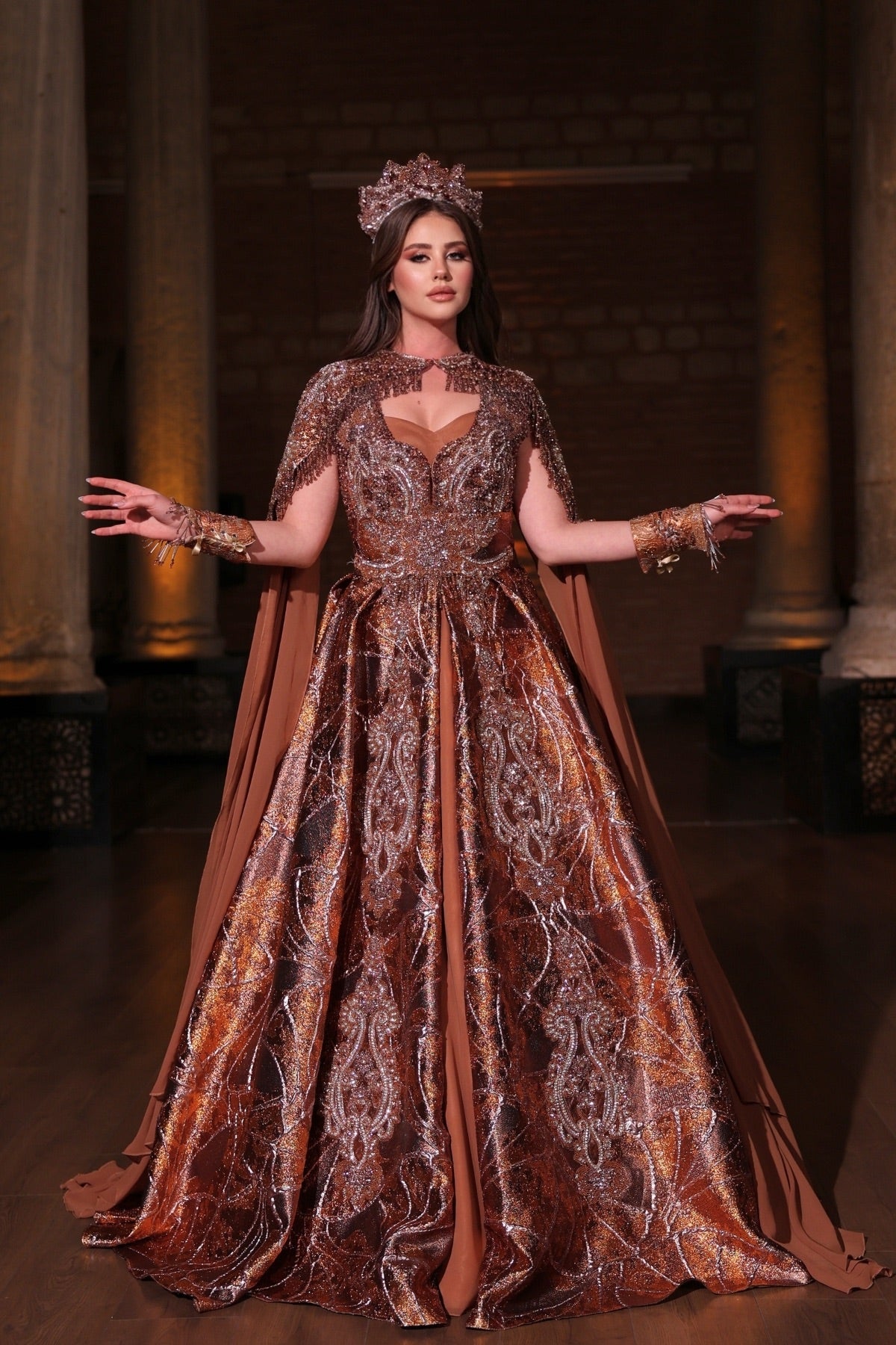 CEVHER KAHVE BAKIR YÖRESEL KAFTAN